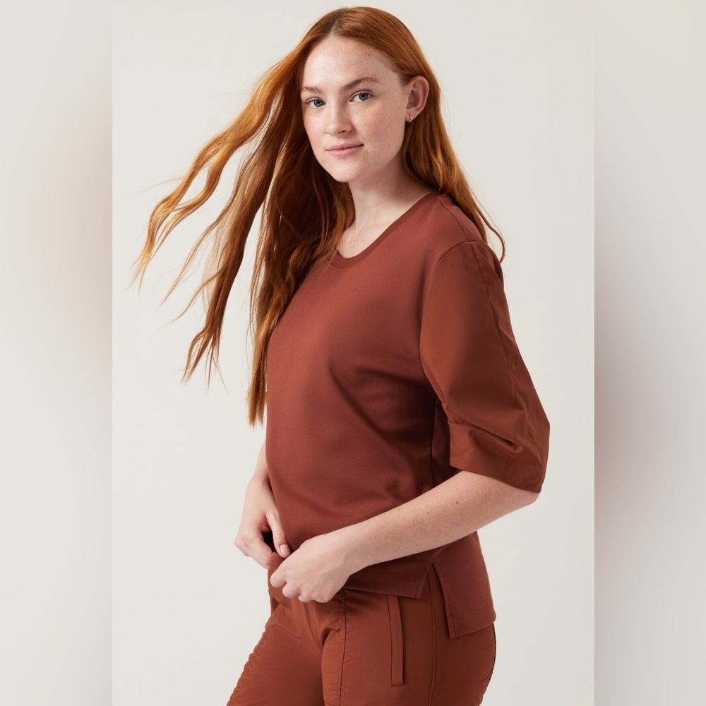 Athleta Harlow Hybrid Tee